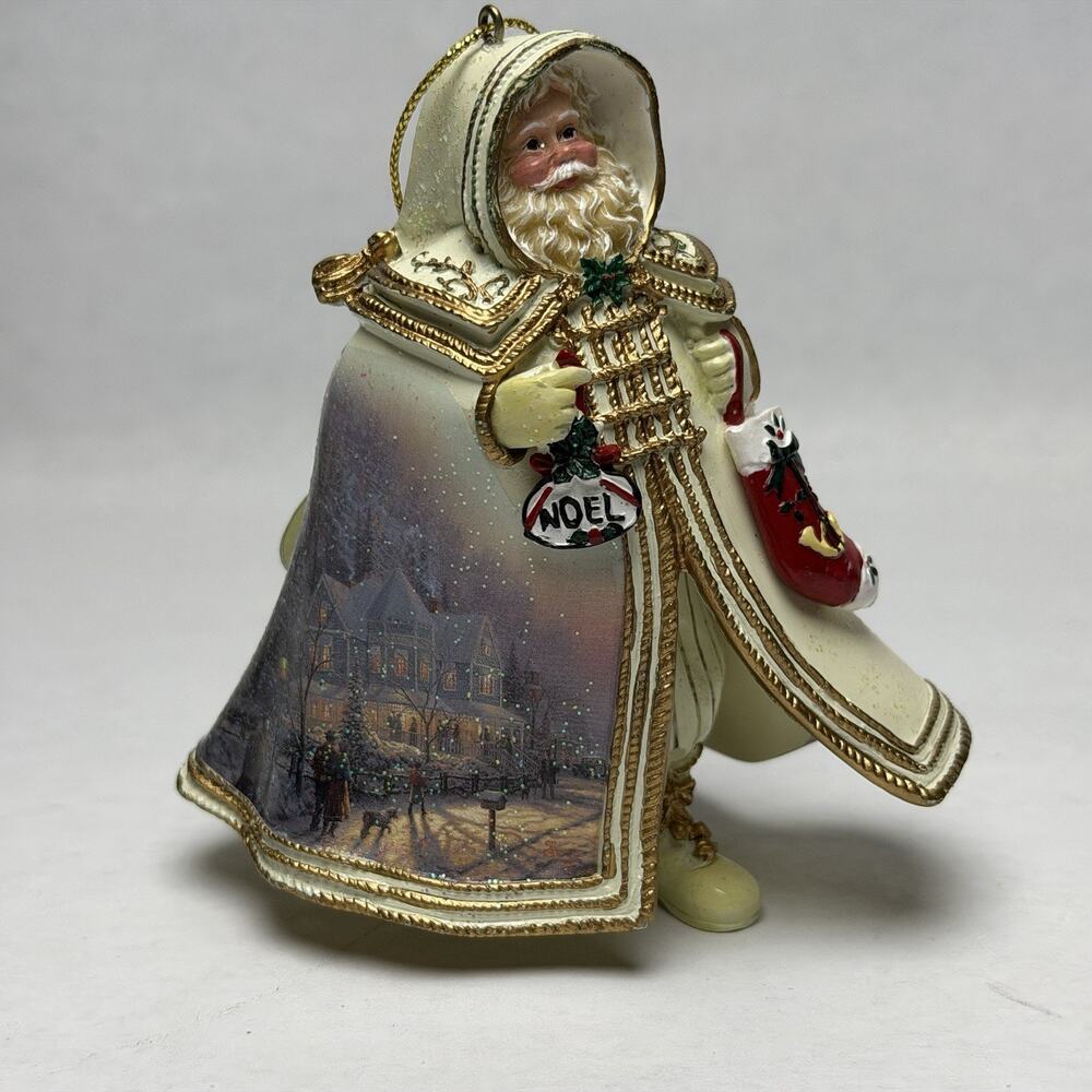 Thomas Kinkade Old World Santa Ornaments Ashton Drake Christmas Lot of 10 Set 1 - Picture 9 of 14